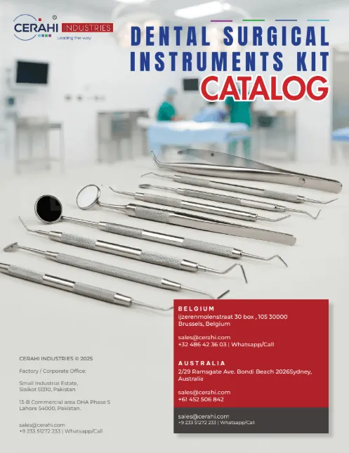 Dental Surgical Instrument Kit Catalog