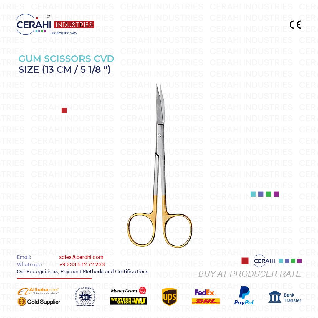 Gum Scissors 13 cm | Maxillofacial Surgical Scissors