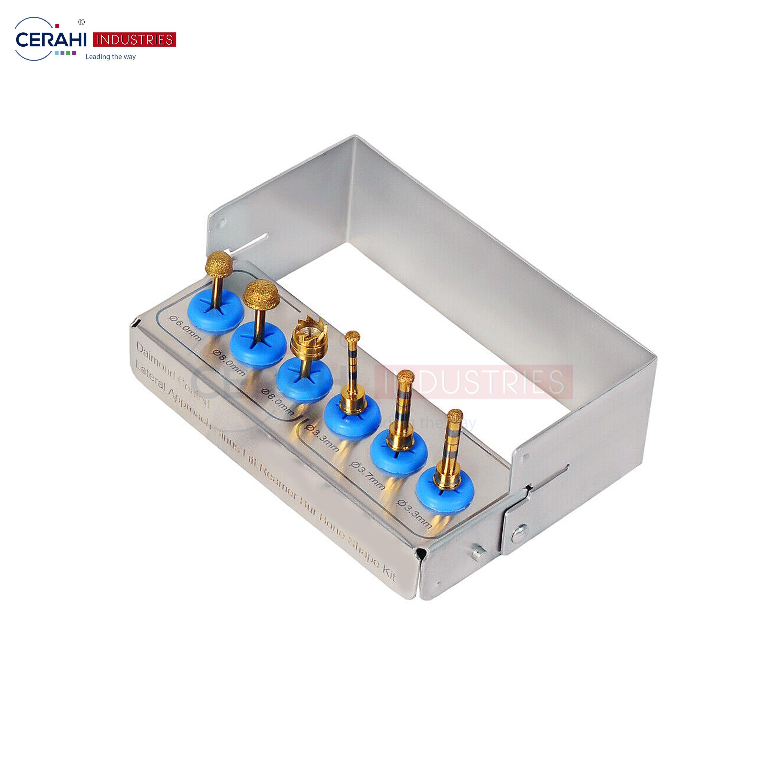 Implant Diamond Golden Lateral Approach Reamer Bur Bone Shape Sinus Lift Premium Quality