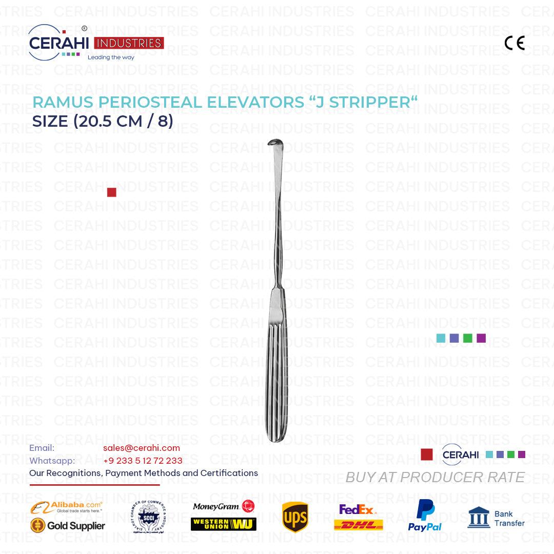 Maxillofacial Ramus Periosteal Elevators J Stripper 20.5CM